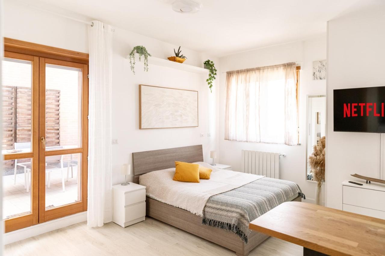 Loft Con Terrazzo - 3 Min Dalle Autostrade By FollowgreenhouseRom Exteriör bild